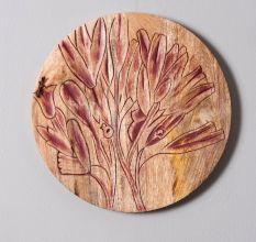 Floral Brilliance Wall Plate